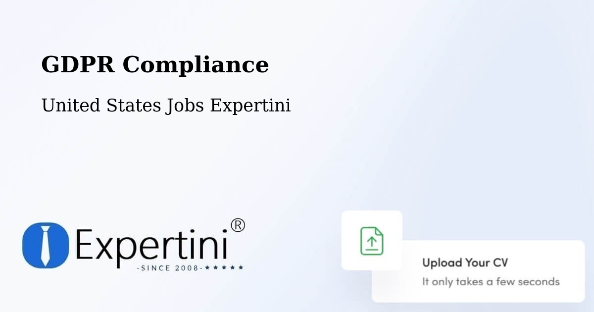 EU GDPR Compliance Statement – Wethersfield - United States Jobs Expertini